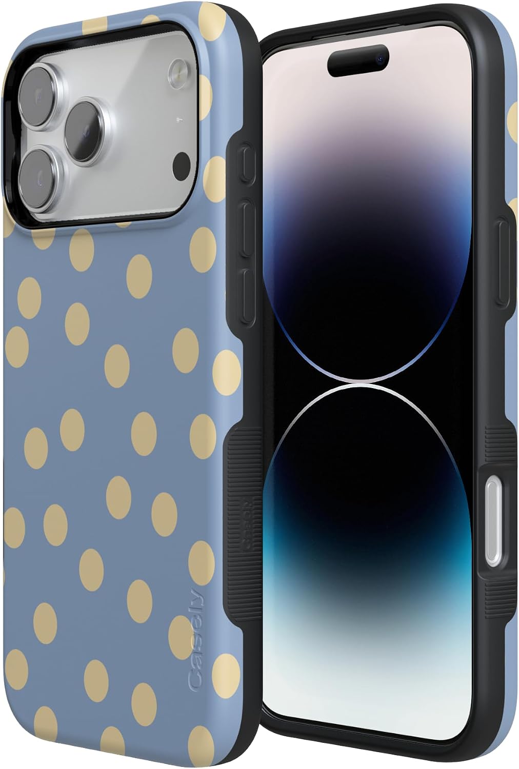 61x3DnTwNVL._AC_SL1500_ Casely iPhone 17 Pro Max Case | in the Spotlight | Pastel Polka Dot | Bold Protective Design | Compatible with MagSafe