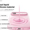 elago for iPhone Air Case, Premium Magnetic Silicone Case, Compatible with MagSafe, Liquid Silicone Material, Protective Cover, Shockproof, Slim Phone, 6.5 inch (Hot Pink)