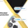 elago for iPhone 17 Pro Case, Premium Magnetic Silicone Case, Compatible with MagSafe, Liquid Silicone Material, Protective Cover, Shockproof, Slim Phone, 6.3 inch (Yellow)