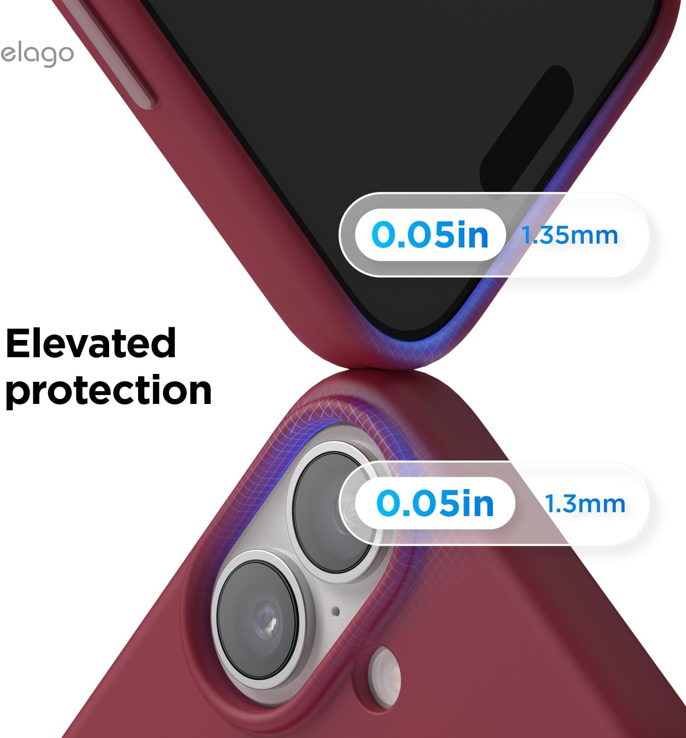 61xeBdhNXlL._AC_SL1500_ elago for iPhone 17 Case, Premium Magnetic Silicone Case, Compatible with MagSafe, Liquid Silicone Material, Protective Cover, Shockproof, Slim Phone, 6.3 inch (Burgundy)