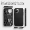 61xik6gcZhL._AC_SL1000_ Spigen Liquid Air Designed for iPhone 12 Pro Max Case (2020) - Matte Black