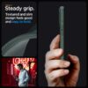 Spigen Liquid Air Designed for iPhone 15 Pro Max Case (2023) [Military-Grade Protection] - Abyss Green