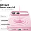 61zHuqevKBL._AC_SL1500_ elago for iPhone 17 Pro Max Case, Premium Magnetic Silicone Case, Compatible with MagSafe, Liquid Silicone Material, Protective Cover, Shockproof, Slim Phone, 6.9 inch (Hot Pink)
