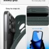 Spigen for iPhone 17 Pro Case, Liquid Air [TPU Covered Camera Control] [No Magnet Ring] [Military-Grade Protection] - Abyss Green