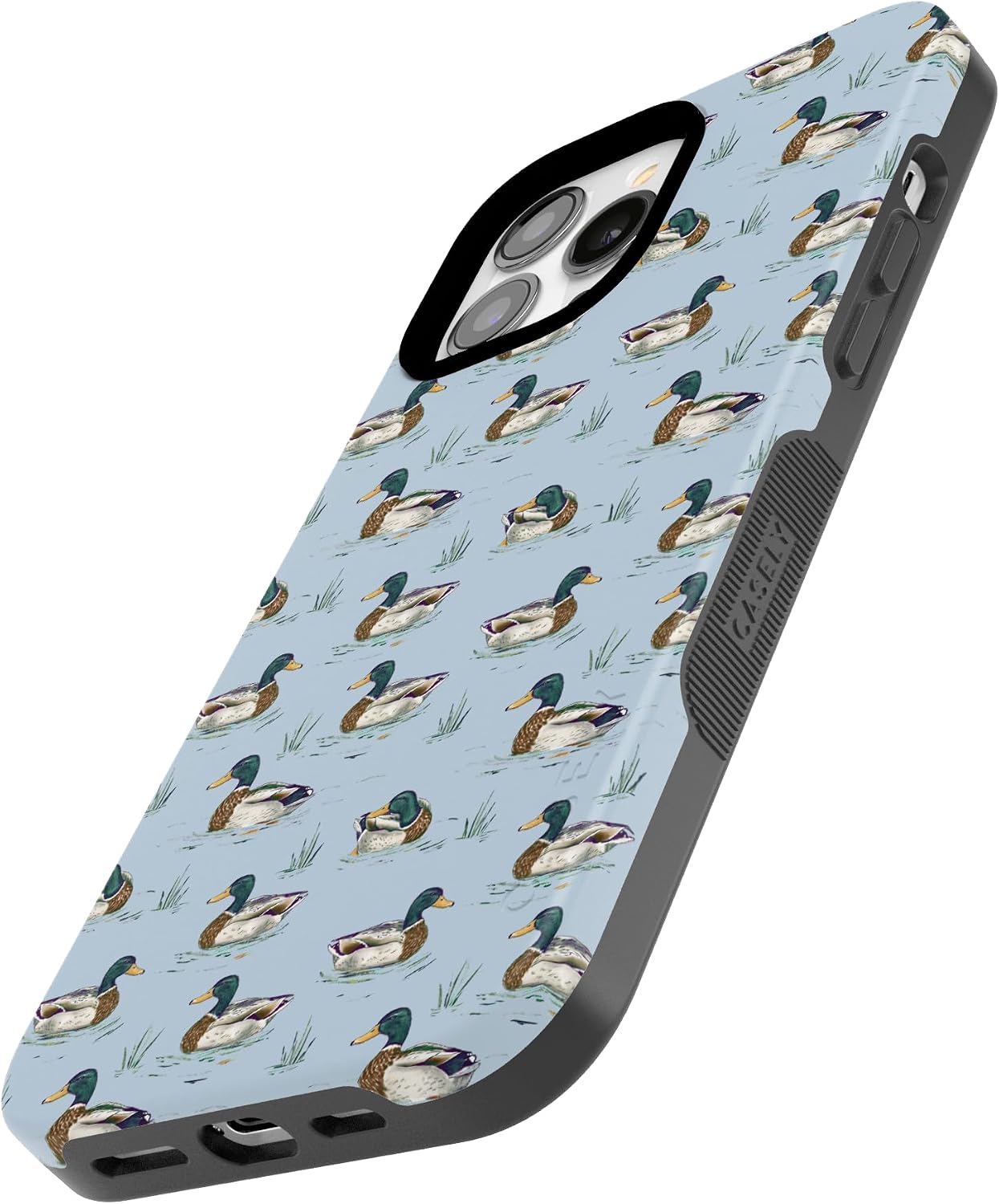71-PPmaIxnL._AC_SL1500_ Casely iPhone 13 Pro Case | Blue Mallard & Co. | The Boyfriend Collection | Bold Protective Design | Compatible with MagSafe