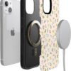 71-eAyKJPGL._AC_SL1500_ Casely iPhone 13 Case | Ditsy Floral | Tiny Flowers | Bold Protective Design | Compatible with MagSafe