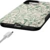 71-lI8UZXL._AC_SL1500_ Casely iPhone 12/12 Pro Case | Sage Garden | Green Floral | Bold Protective Design | Compatible with MagSafe
