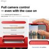 elago for iPhone 17 Pro Case, Premium Magnetic Silicone Case, Compatible with MagSafe, Liquid Silicone Material, Protective Cover, Shockproof, Slim Phone, 6.3 inch (Red)