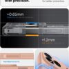 Spigen for iPhone 17 Pro Max Case, Liquid Air [TPU Covered Camera Control] [No Magnet Ring] [Military-Grade Protection] - Rose Titanium