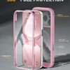 Miracase for iPhone 17 Pro Max Case 6.9" Full-Body Phone Case with Built-in Glass Screen Protector& Full Camera Protector,[Magnetic with MagSafe] Drop Proof 17 ProMax Cover, Lilac