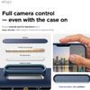 elago for iPhone 17 Pro Case, Premium Magnetic Silicone Case, Compatible with MagSafe, Liquid Silicone Material, Protective Cover, Shockproof, Slim Phone, 6.3 inch (Jean Indigo)