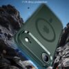 ESR for iPhone Air Case, Camera Control Cover, Compatible with MagSafe, Shockproof Military-Grade Protection, Magnetic Phone Case for iPhone Air, Classic Hybrid Case, Frosted Green