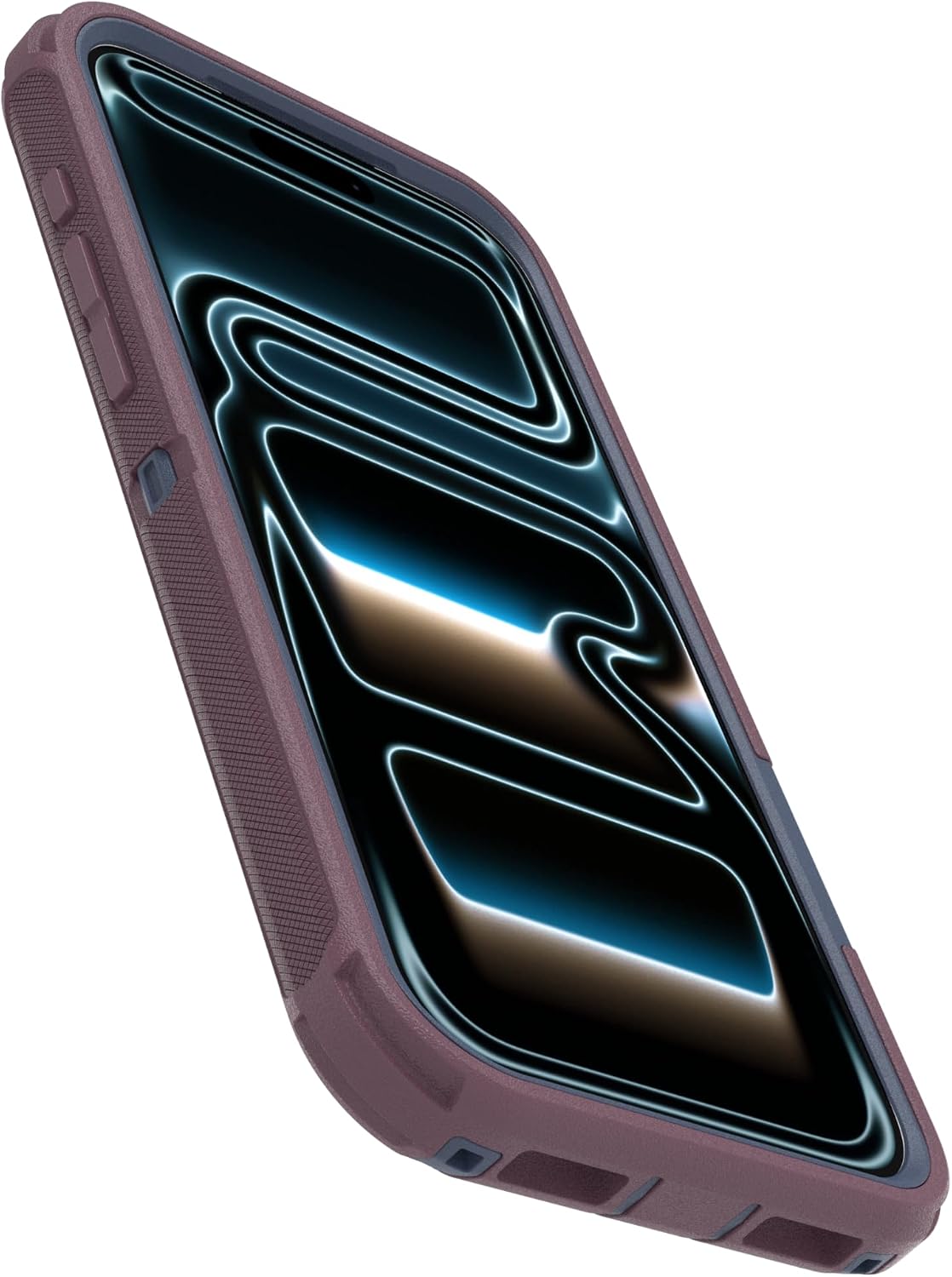 711KZGPcnEL._AC_SL1500_ OtterBox iPhone 17 Pro Max (Only) - Defender Series Case - Tulipwood Glow (Purple & Blue) - Snaps on MagSafe - Tough - Rugged & Durable