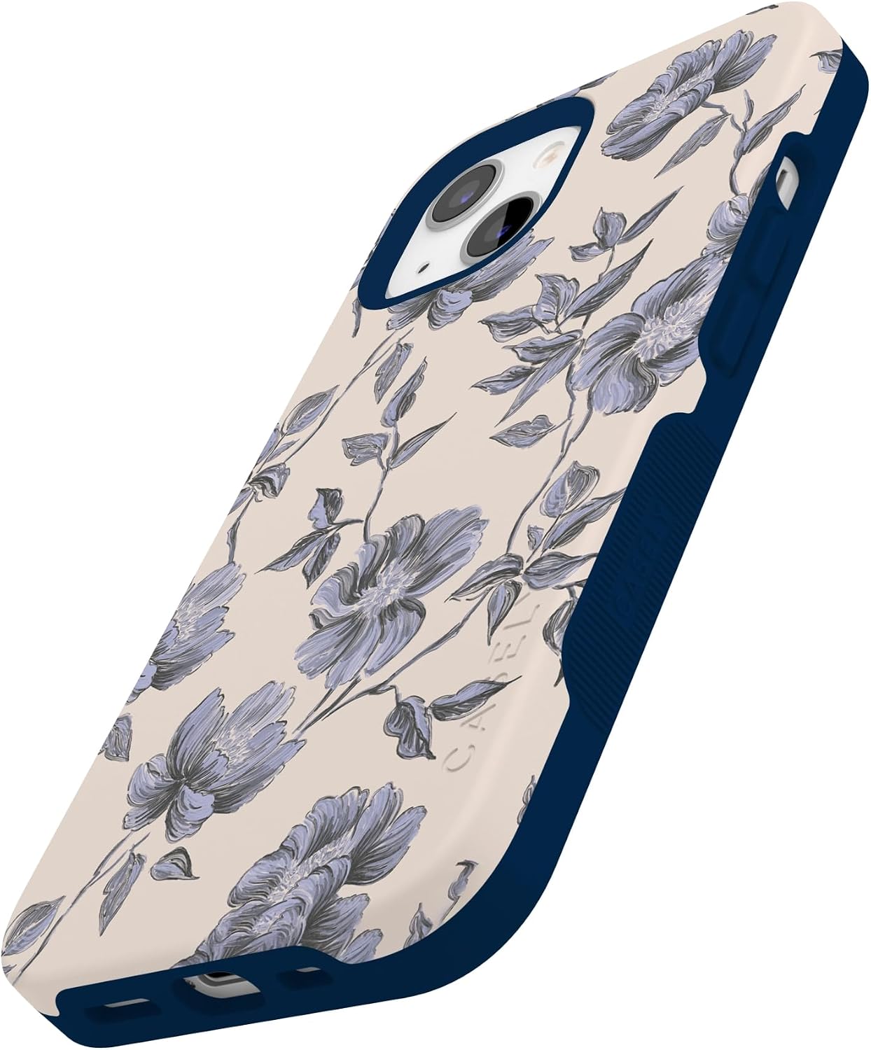 711UD8wNyKL._AC_SL1500_ Casely iPhone 13 Case | Ink & Iris | Vintage Floral | Bold Protective Design | Compatible with MagSafe