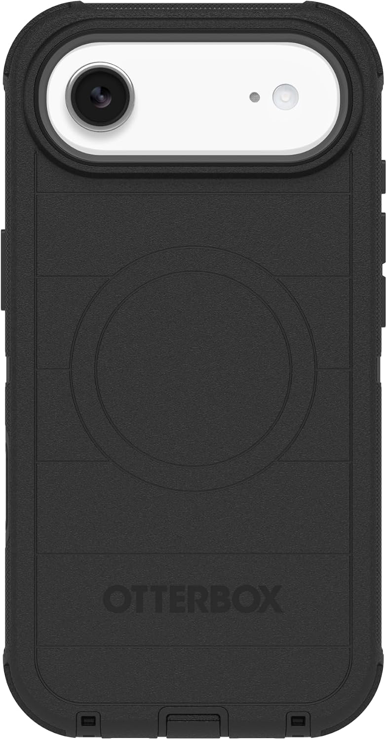 7122B0Ln0cL._AC_SL1500_ OtterBox iPhone Air Defender Pro Series Case - Black - Tough, Rugged & Durable iPhone Case, Snaps on MagSafe, Multi-Layer, Impact Absorbing iPhone Case