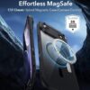 71271lirx2L._AC_SL1500_ ESR for iPhone Air Case, Camera Control Cover, Compatible with MagSafe, Shockproof Military-Grade Protection, Magnetic Phone Case for iPhone Air, Classic Hybrid Case, Clear Black