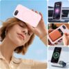Miracase Magnetic for iPhone 17e Case & iPhone 16e Case, [Soft Anti-Scratch Microfiber Lining], Compatible with MagSafe, Silicone Shockproof Protection Phone Case for iPhone 17e/16e, Sand Pink