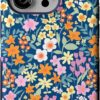 712RGWkWw-L._AC_SL1500_ Casely iPhone 14 Pro Case | Full Bloom | Navy Floral | Bold Protective Design | Compatible with MagSafe