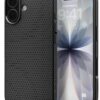 Spigen for iPhone 17 Case, Liquid Air [TPU Covered Camera Control] [No Magnet Ring] [Military-Grade Protection] - Matte Black