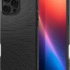 Spigen Liquid Air Designed for iPhone 16 Pro Case [NOT Compatible with MagSafe], [Military-Grade Protection] - Matte Black