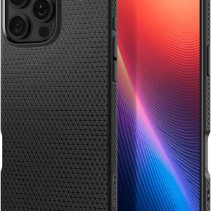 Spigen Liquid Air Designed for iPhone 16 Pro Case [NOT Compatible with MagSafe], [Military-Grade Protection] - Matte Black