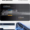 Spigen for iPhone Air Case, Liquid Air [TPU Covered Camera Control] [No Magnet Ring] [Military-Grade Protection] - Navy Blue