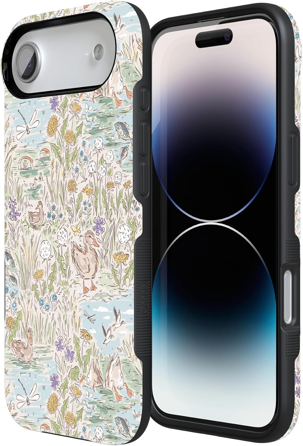 7134KtgmGSL._AC_SL1500_ Casely iPhone 17 Air Case | The Waddle Path | Duck Pond | Bold Protective Design | Compatible with MagSafe
