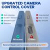 Miracase Magnetic for iPhone 17 Pro Case, Compatible with MagSafe, Integrated Silicone Camera Control Cover, 3.0mm Thicken Shockproof Drop Protection Phone Case for 17 Pro,Glass Blue
