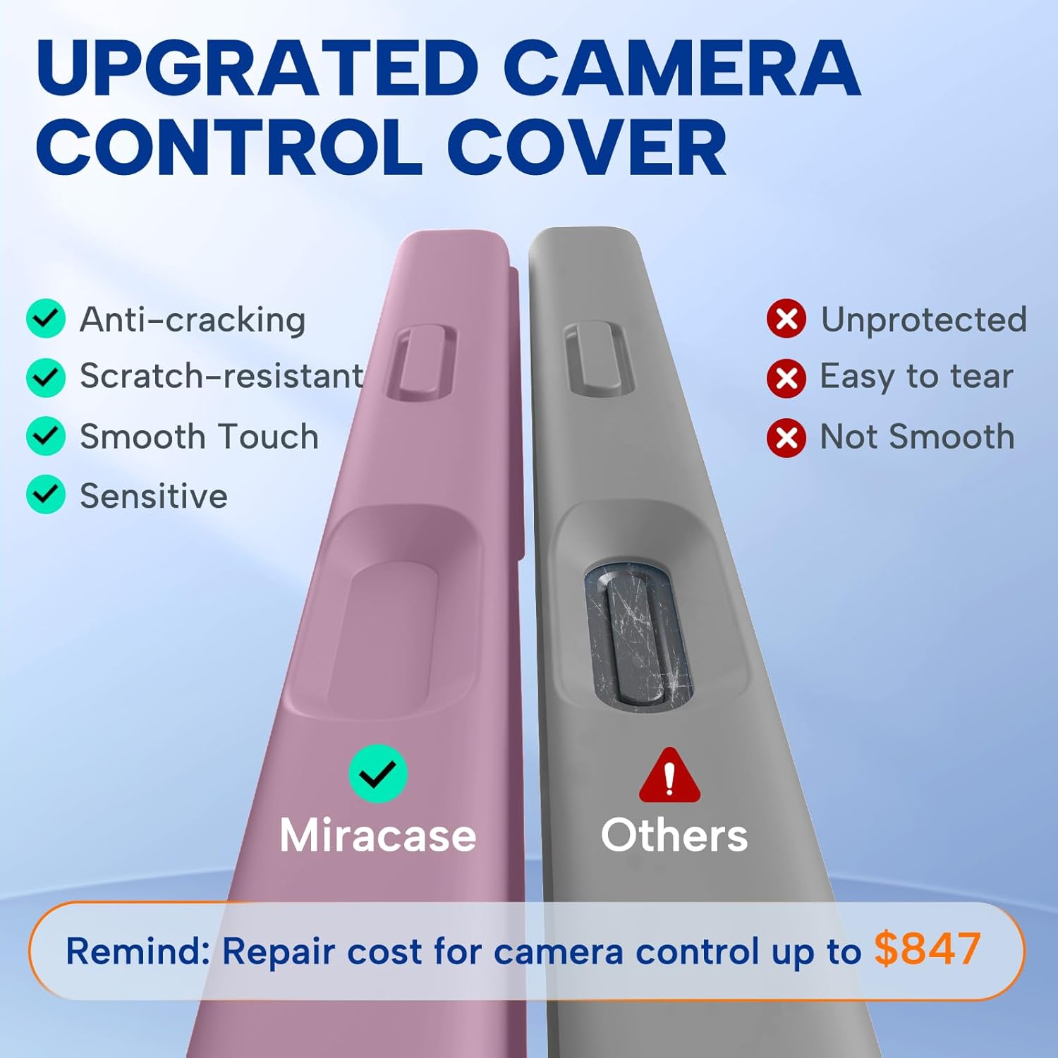 Miracase Magnetic for iPhone 17 Pro Max Case, Compatible with MagSafe, Integrated Silicone Camera Control Cover, 3.0mm Thicken Shockproof Drop Protection Phone Case for 17 ProMax, Blackcurrant