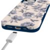 714MHyNvdL._AC_SL1500_ Casely iPhone 15 Case | Ink & Iris | Vintage Floral | Bold Protective Design | Compatible with MagSafe