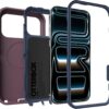 714r8D-5sYL._AC_SL1500_ OtterBox iPhone 17 Pro Max (Only) - Defender Series Case - Tulipwood Glow (Purple & Blue) - Snaps on MagSafe - Tough - Rugged & Durable