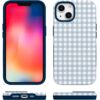 715AzVBoiSL._AC_SL1500_ Casely iPhone 13 Mini Case | Pastel Picnic | Blue Gingham | Bold Protective Design | Compatible with MagSafe
