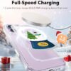 715Y13hwsL._AC_SL1500_ ESR for iPhone 17 Case, Camera Control Cover, Compatible with MagSafe, Shockproof Military-Grade Protection, Magnetic Phone Case for iPhone 17, Classic Hybrid Case, Christmas Globe