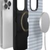 716h-xjr9gL._AC_SL1500_ Casely iPhone 14 Pro Case | Pastel Picnic | Blue Gingham | Bold Protective Design | Compatible with MagSafe
