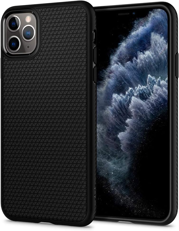 716nxGS37L._AC_SL1000_ Spigen Liquid Air Designed for iPhone 11 Pro Case (2019) - Matte Black