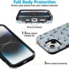 718Y6jvncGL._AC_SL1500_ Casely iPhone 15 Plus Case | Blue Mallard & Co. | The Boyfriend Collection | Bold Protective Design | Compatible with MagSafe