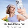 ESR for iPhone 17 Pro Max Case, Camera Control Cover, Compatible with MagSafe, Shockproof Military-Grade Protection, Magnetic Phone Case for iPhone 17 Pro Max, Classic Hybrid Case, Clear Shimmer