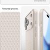 Spigen for iPhone 17 Pro Max Case, Liquid Air [TPU Covered Camera Control] [No Magnet Ring] [Military-Grade Protection] - Natural Titanium