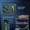 71A53HyOTIL._AC_SL1500_ ESR for iPhone 17 Pro Case, Camera Control Cover, Compatible with MagSafe, Shockproof Military-Grade Protection, Magnetic Phone Case for iPhone 17 Pro, Classic Hybrid Case, Frosted Green