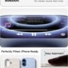 Spigen for iPhone 17 Case, Liquid Air [TPU Covered Camera Control] [No Magnet Ring] [Military-Grade Protection] - Natural Titanium