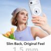 71ASoy6SpL._AC_SL1500_ ESR for iPhone Air Case, Camera Control Cover, Compatible with MagSafe, Shockproof Military-Grade Protection, Magnetic Phone Case for iPhone Air, Classic Hybrid Case, Clear Shimmer