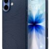 Spigen for iPhone 17 Case, Liquid Air [TPU Covered Camera Control] [No Magnet Ring] [Military-Grade Protection] - Navy Blue