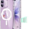 71An7YXQfL._AC_SL1500_ ESR for iPhone 17 Case, Camera Control Cover, Compatible with MagSafe, Shockproof Military-Grade Protection, Magnetic Phone Case for iPhone 17, Classic Hybrid Case, Santa Skater