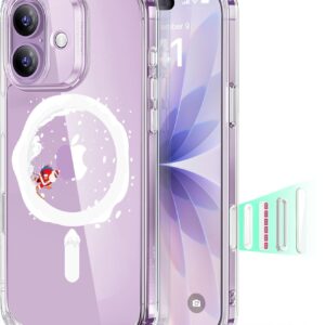 ESR for iPhone 17 Case, Camera Control Cover, Compatible with MagSafe, Shockproof Military-Grade Protection, Magnetic Phone Case for iPhone 17, Classic Hybrid Case, Frosted Pink