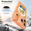 71BRNm5q0hL._AC_SL1500_ ESR for iPhone 17 Pro Case, Camera Control Cover, Compatible with MagSafe, Shockproof Military-Grade Protection, Magnetic Phone Case for iPhone 17 Pro, Classic Hybrid Case, Christmas Globe
