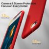 71BanLjKprL._AC_SL1500_ Miracase Ultra Slim Designed for iPhone SE Case 2022(3rd Gen)/iPhone SE 2020 Case(2nd Gen)/iPhone 7 Case/iPhone 8 Case with Screen Protector, Multi-Color Silicone Shockproof Phone Case(Glossy Red)