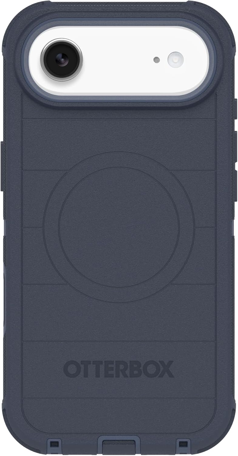 71CFXuWiDL._AC_SL1500_ OtterBox iPhone Air Defender Pro Series Case - Blue Sentiment - Tough, Rugged & Durable iPhone Case, Snaps on MagSafe, Multi-Layer, Impact Absorbing iPhone Case