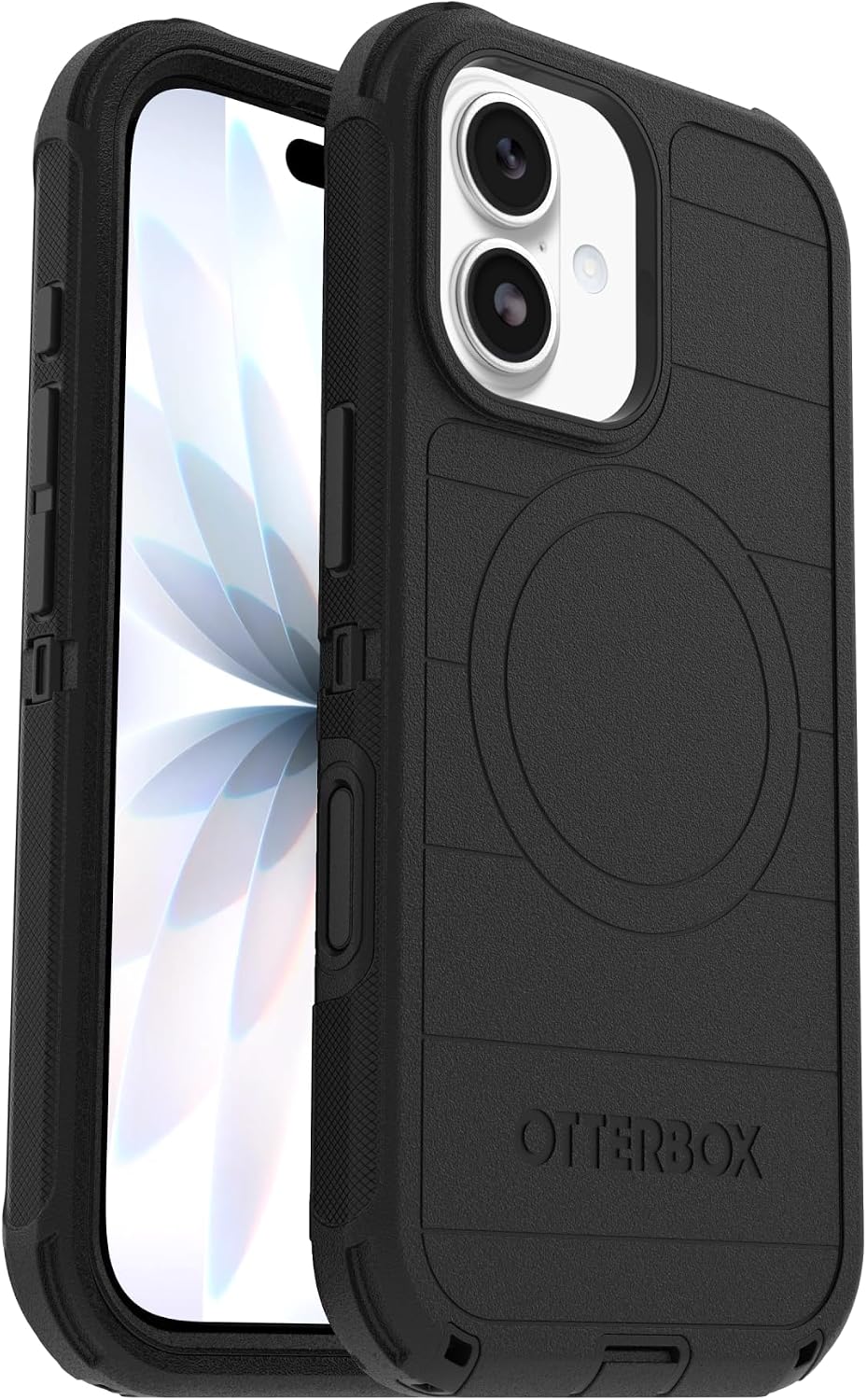 OtterBox iPhone 17 Defender Pro Series Case - Black - Tough, Rugged & Durable iPhone Case, Snaps on MagSafe