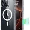71G6ER3kyL._AC_SL1500_ ESR for iPhone 16 Pro Case, Camera Control Cover, Compatible with MagSafe, Shockproof Military-Grade Protection, Magnetic Phone Case for iPhone 16 Pro, Classic Hybrid Case, Clear
