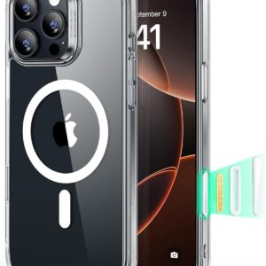 ESR for iPhone 16 Pro Case, Camera Control Cover, Compatible with MagSafe, Shockproof Military-Grade Protection, Magnetic Phone Case for iPhone 16 Pro, Classic Hybrid Case, Clear